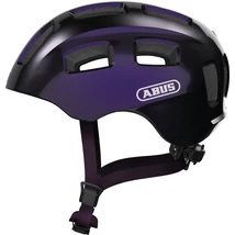 ABUS kerékpáros gyerek sisak Youn-I 2.0, In-Mold, black violet, M