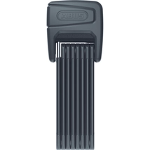 ABUS hajtogatható lakat riasztóval BORDO One SmartX Alarm 6000A/120, kulcs nélküli rendszer, SH tartóval, fekete 