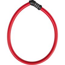 ABUS kábel lakat számzárral 4408C/65, piros