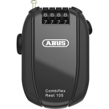 ABUS mini kábellakat számzárral Combiflex Rest, 105 cm, fekete