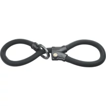 ABUS láncos lakat Infinity Loop 1806/110, fekete