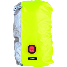 ABUS Lumino fényvisszaverős táskavédő, USB-s lámpával Night Cover, neon sárga