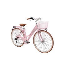 Adriatica Retro 28&quot; 6s női City Kerékpár rózsaszín