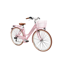 Adriatica Retro 28&quot; 6s női City Kerékpár rózsaszín