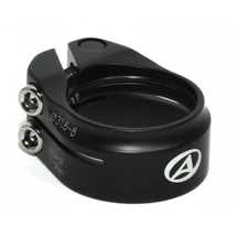 AUTHOR Nyeregcső bilincs csavaros ACO-315 d.31,6 / 34,9mm (fekete)
