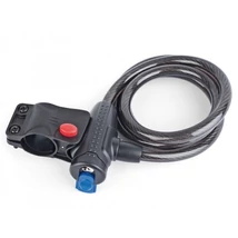 AUTHOR Spirál zár ASL-45 d.12 x 1200mm (fekete)