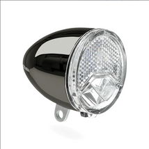 Axa Lámpa Első Dinamós 606 Steady Autó 15 Lux sötét króm LED
