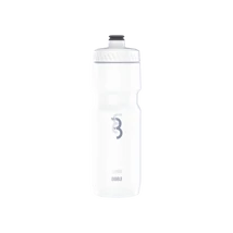 BBB Cycling kerékpáros kulacs BWB-15 AutoTank XL, 750ml, auto szeleppel, BPA mentes, mosogatógépben is mosható, auto szeleppel, átlátszó/szürke logóval