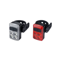 BBB Cycling kerékpáros lámpa szett BLS-237 Slide, 50 és 16 lumen