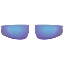 BBB kerékpáros sportszemüveg pótlencse, kompatibilis BSG-47 Impress, PC füst kék tükrös