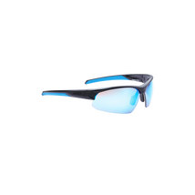 BBB BSG-58 kerékpáros szemüveg Impress matt fekete keret / MLC kék lencsékkel