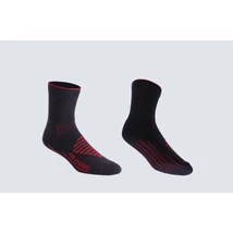 BBB kerékpáros zokni FIRFeet fekete/piros