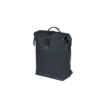 Basil egyoldalas táska és hátizsák SoHo Backpack Nordlicht, világítással, Hook ON fekete