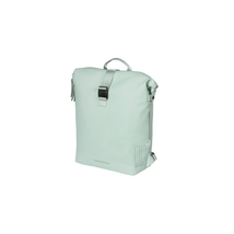 Basil egyoldalas táska és hátizsák SoHo Backpack Nordlicht, világítással, Hook ON, pasztell zöld
