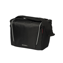 Basil kormánytáska Sport Design Handlebar Bag, KF kompatibilis, kormányadapter nélkül fekete