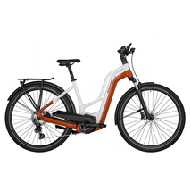 Bergamont E-Horizon Edition LTD Amsterdam unisex E-bike shiny white/orange