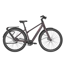 Bergamont E-Vitess Expert női E-bike shiny cassis red 44cm