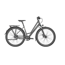 Bergamont Horizon N8 Belt Amsterdam unisex Trekking Kerékpár dark grey shiny