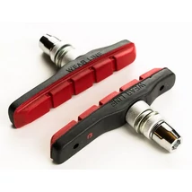 BIKEFUN Fékpofa MTB 72 mm menetes fekete/piros 