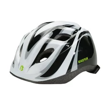 Bikefun Fejvédő Junior fekete/fehér S