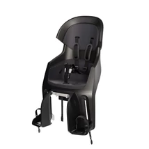 Bobike hátsó gyerekülés EXCLUSIVE Evolve maxi, csomagtartóra szerelhető, dönthető, magasságban állítható extra fejtámasszal és rugós csillapítással, fekete