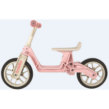 Bobike futókerékpár, összehajtható pink/krém