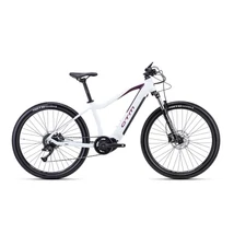 CTM Ruby 27,5 női E-bike gyöngyház fehér / lila