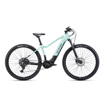 CTM Ruby Pro 29 női E-bike matt fekete / gyöngyház türkíz L