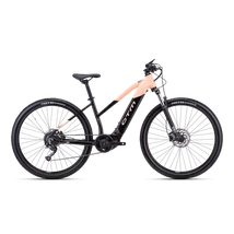 CTM Ruby X 29 női E-bike gyöngyház fekete / lazac