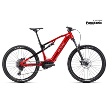 CTM Areon GX férfi Fully E-bike metál piros / fekete