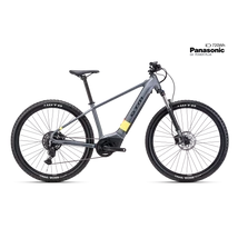 CTM Pulze GX férfi E-bike matt szürke / lime