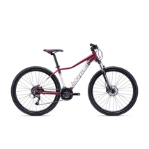 CTM Charisma 3.0 27.5 női Mountain Bike matt piros / fehér