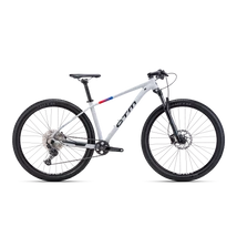 CTM Rascal 2.0 férfi Mountain Bike szürkésfehér / piros / kék