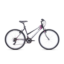 CTM Stefi 1.0 26 női Mountain Bike matt fekete / pink
