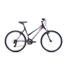 CTM Stefi 2.0 26 női Mountain Bike matt fekete / pink