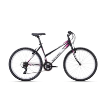 CTM Stefi 1.0 női Mountain Bike matt fekete / fehér / pink