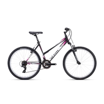 CTM Stefi 2.0 női Mountain Bike matt fekete / fehér / pink