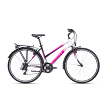 CTM TARGA női City Kerékpár fekete-purple
