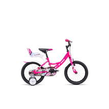 CTM Jenny Gyerek Kerékpár pink / fehér