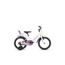 CTM Jenny Gyerek Kerékpár fehér gyöngyház / lila