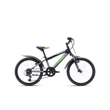 CTM Scooby 3.0 20 Gyerek Kerékpár matt fekete-zöld