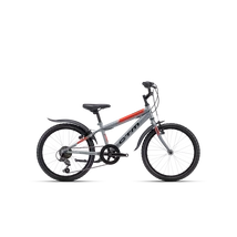 CTM Scooby 1.0 Gyerek Kerékpár matt szürke / neon piros