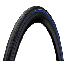 Continental gumiabroncs kerékpárhoz 23-622 Ultra Sport3 700x23C fekete/kék, Skin hajtogathatós