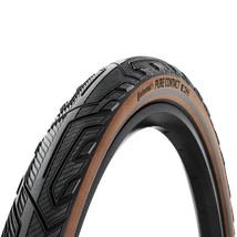 Continental kerékpáros külső gumi 40-622 Pure CONTACT 28x1,5 fekete/kávébarna, Skin grafit reflektoros, hajtogathatós
