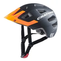 Cratoni Sisak Maxster Pro fekete-narancs S-M 51-56 cm