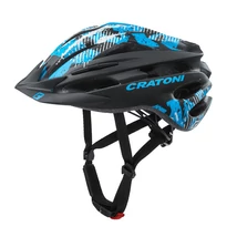 Cratoni Sisak Pacer Jr. black-blue matt XS-S 49-55 cm