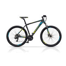 Cross GRX7 DB 27,5 2021 férfi Mountain Bike mattfekete-zöld