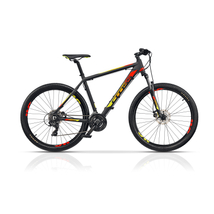 Cross GRX7 MDB 27,5 2021 férfi Mountain Bike mattfekete-sárga