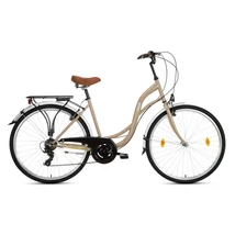 Csepel Velence 28/19 7SP 2025 női City Kerékpár Drapp