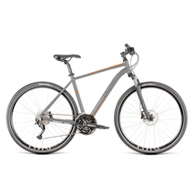 Dema AVEIRO 5 férfi Cross Kerékpár grey-orange XL 22